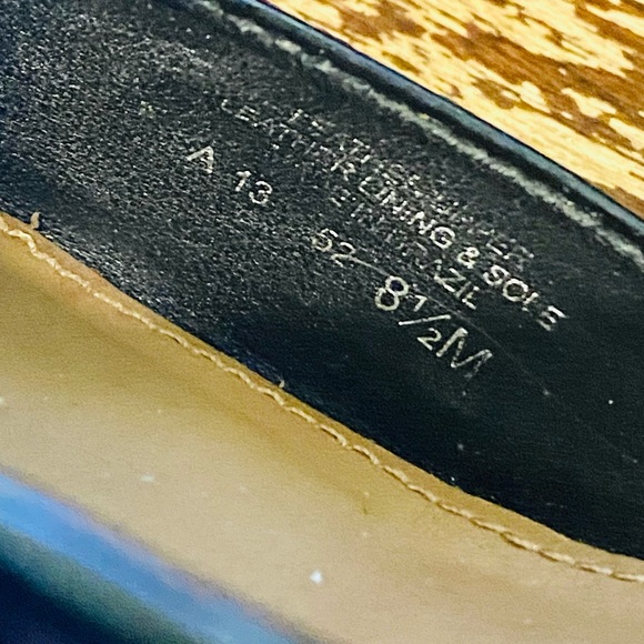 Tory Burch Ashton Patent Cork Wedge Sandals Heels - Picture 12 of 13